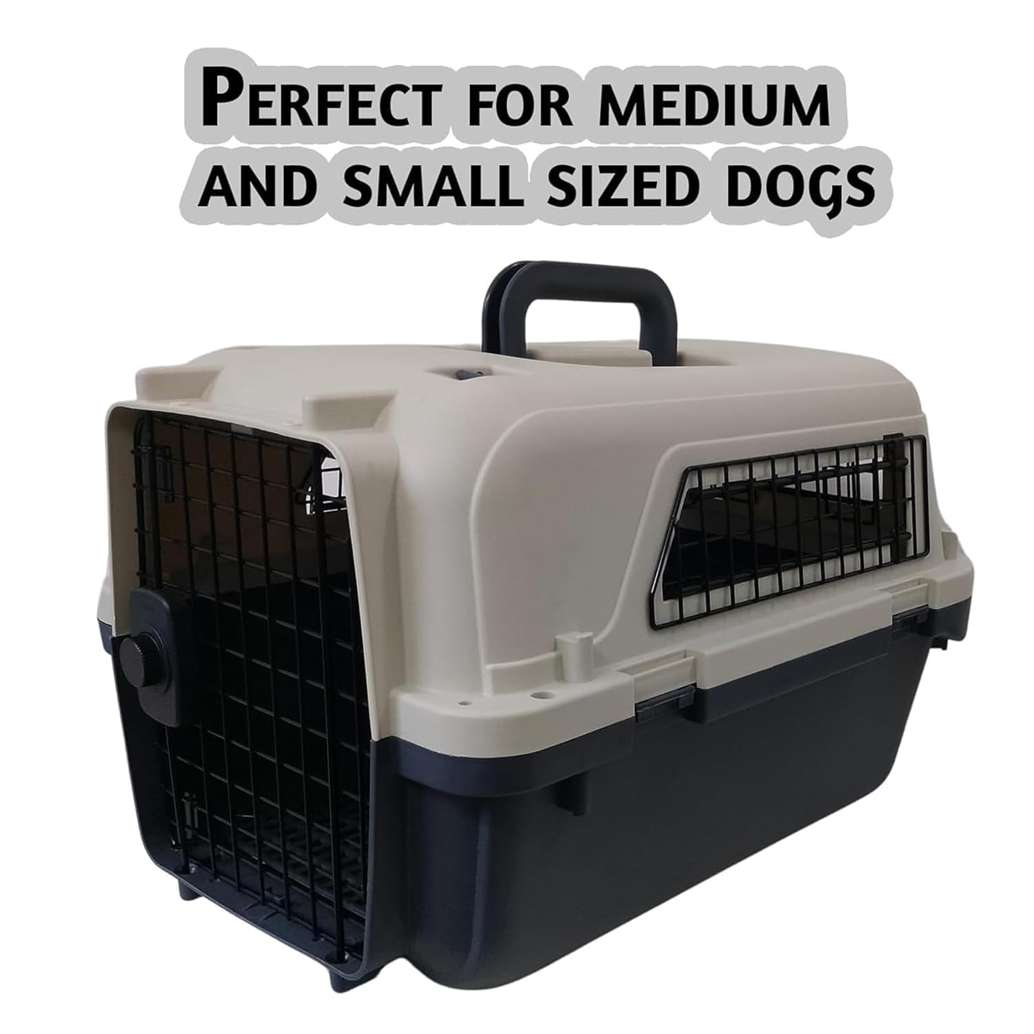 Cature Care™ Rolling Air-Ready Kennel with Wheels