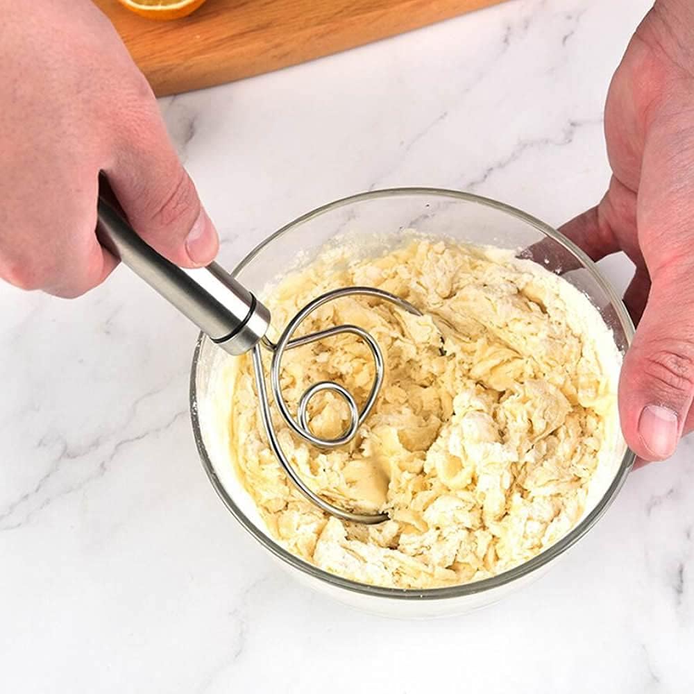 Stainless Steel Baking Dough Whisk