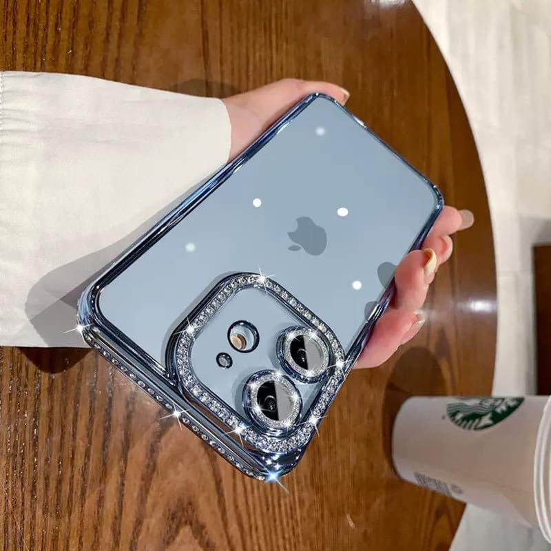 Glitter Diamond Series - iPhone Mobile Case 'Purple/Rose/Gol