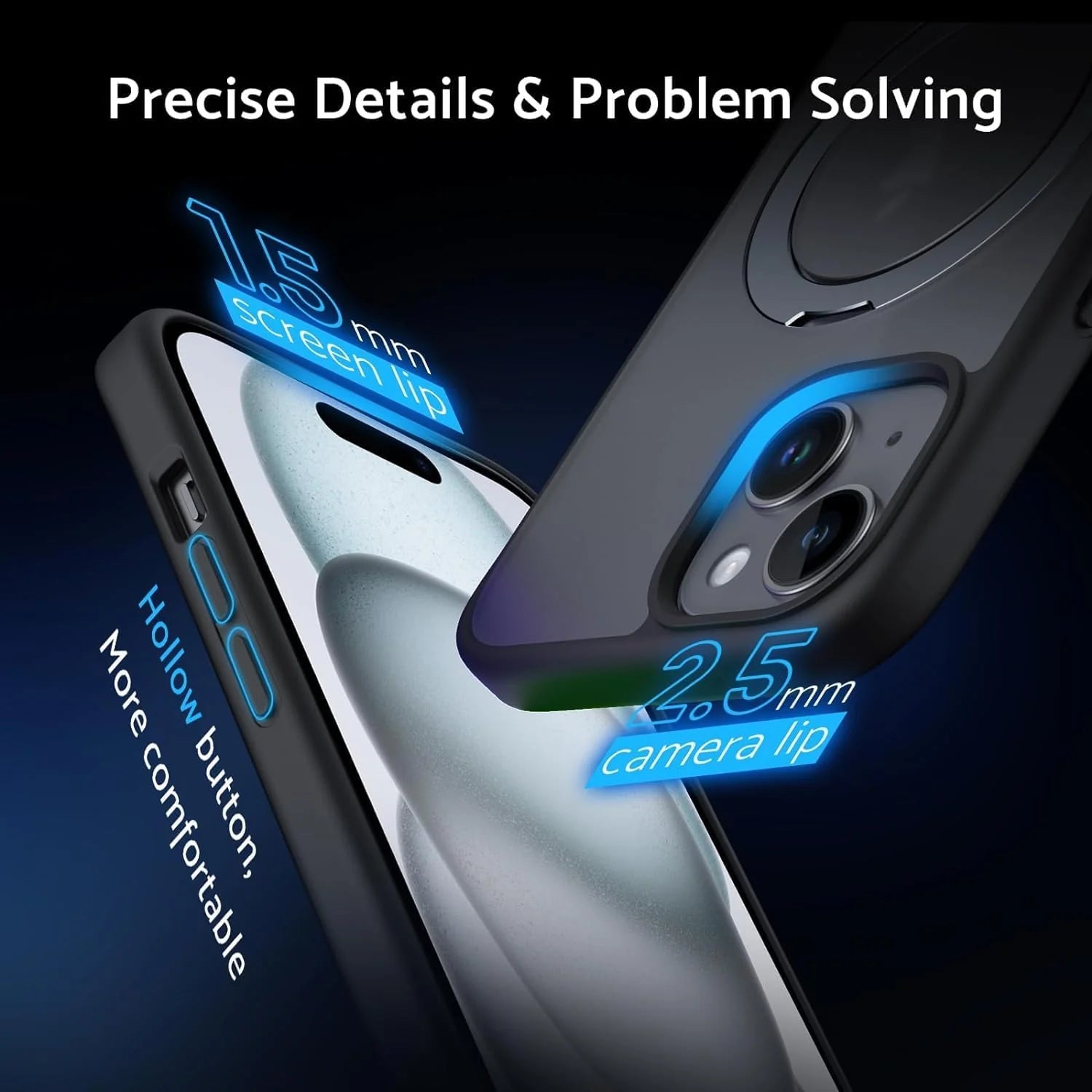 Mag Ring Armor - iPhone Mobile Case
