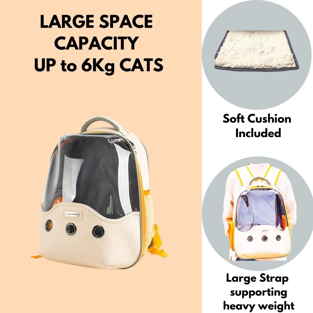 Breathable Transparent Pet Travel Bag