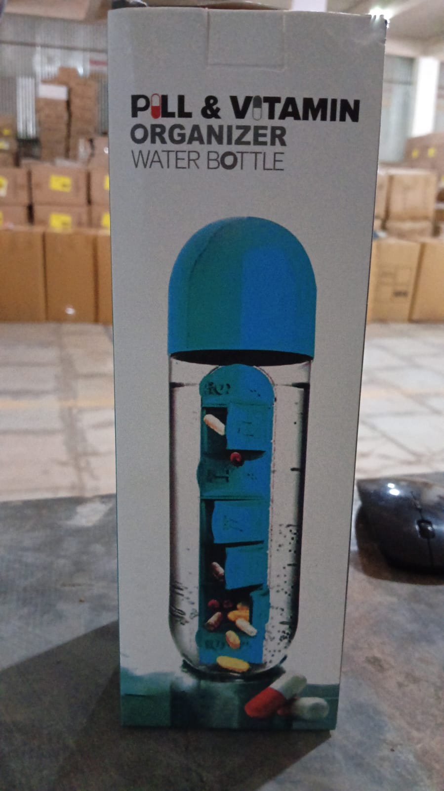 Multi-Use Travel Pill Bottle - 600ml