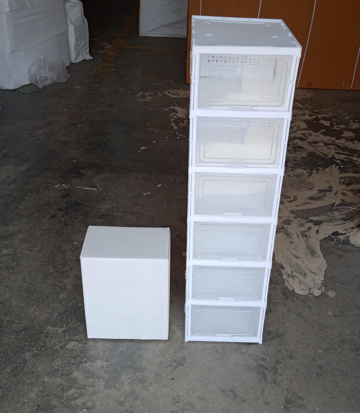 Foldable Storage Organizer Cart - 6 Layer