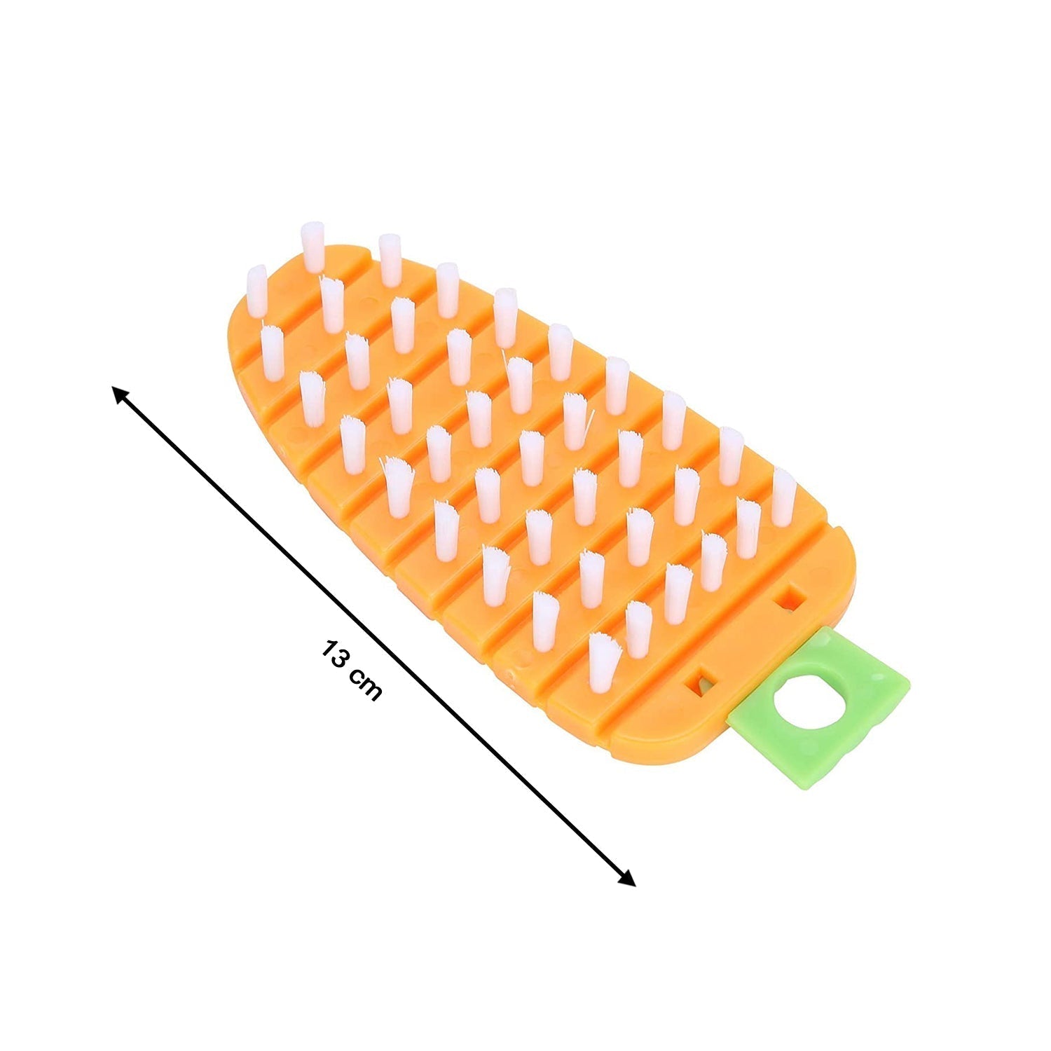 Carrot-Shaped Vegetable Scrub Brush