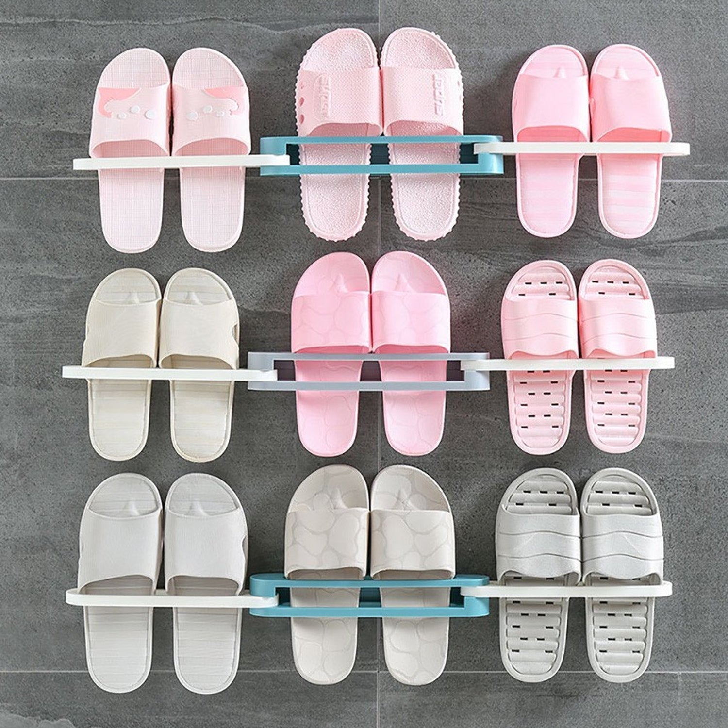 Multifunction Foldable Shoe Hanger Rack