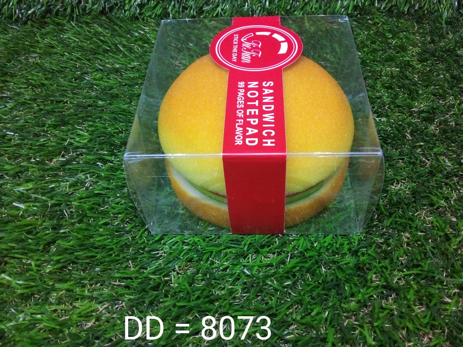 Burger-Shaped Multicolor Sticky Notes