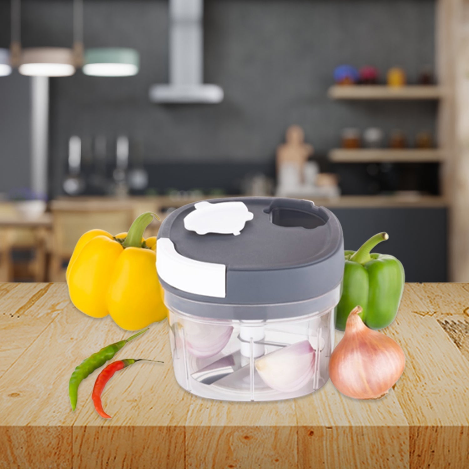 Multi-purpose Handy Chopper & Slicer