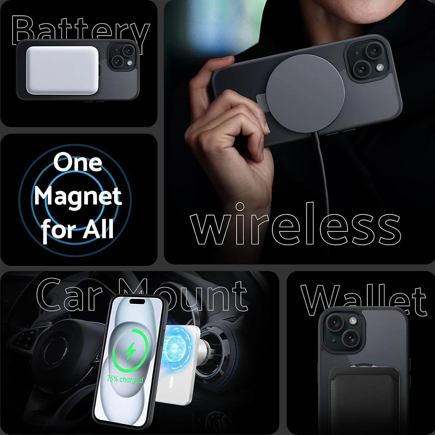 Mag Ring Armor - iPhone Mobile Case