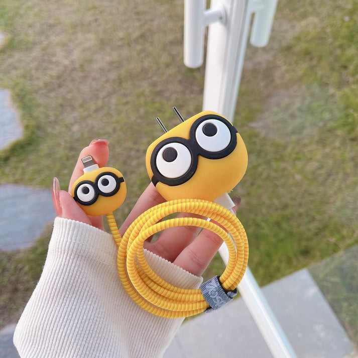iPhone Charger Protector – Minion