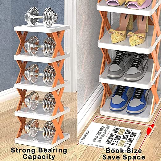 Shoe Rack for Small Spaces - 4 Layer
