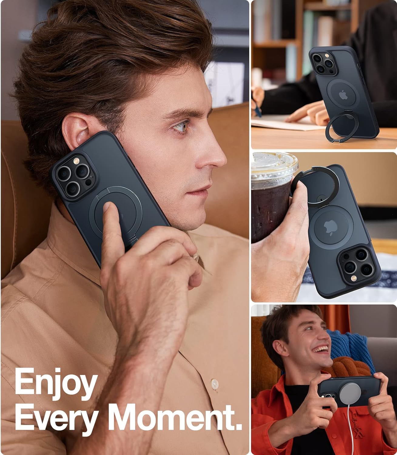 Mag Ring Armor - iPhone Mobile Case