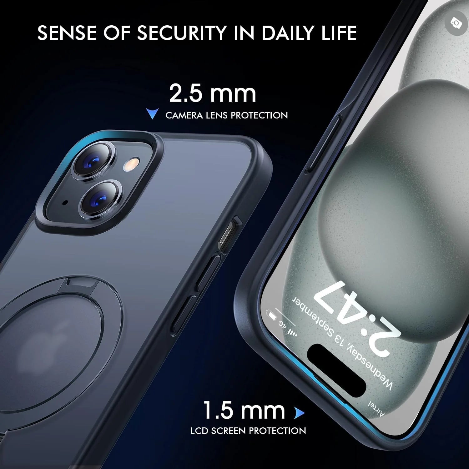 Mag Ring Armor - iPhone Mobile Case