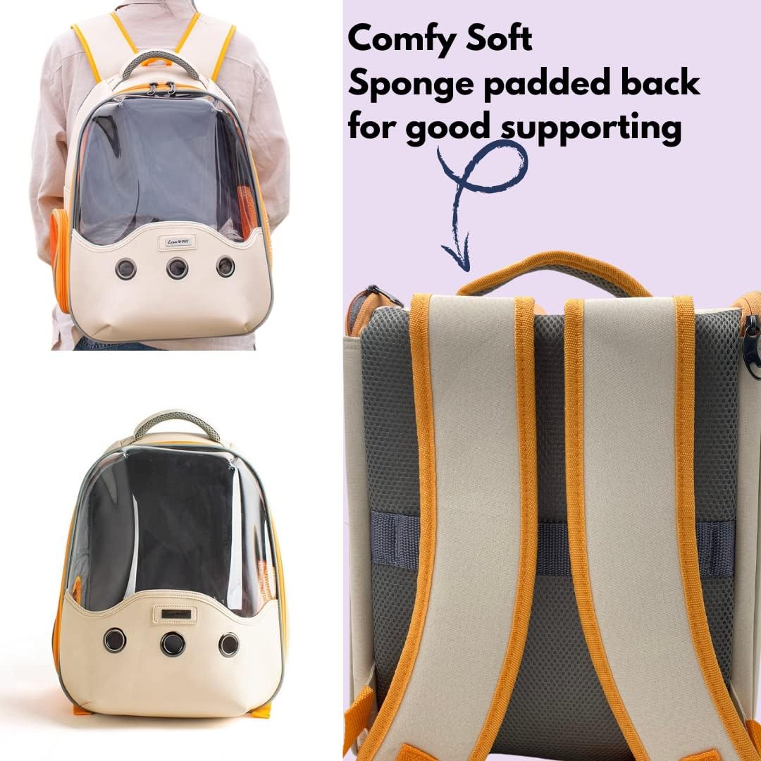 Breathable Transparent Pet Travel Bag