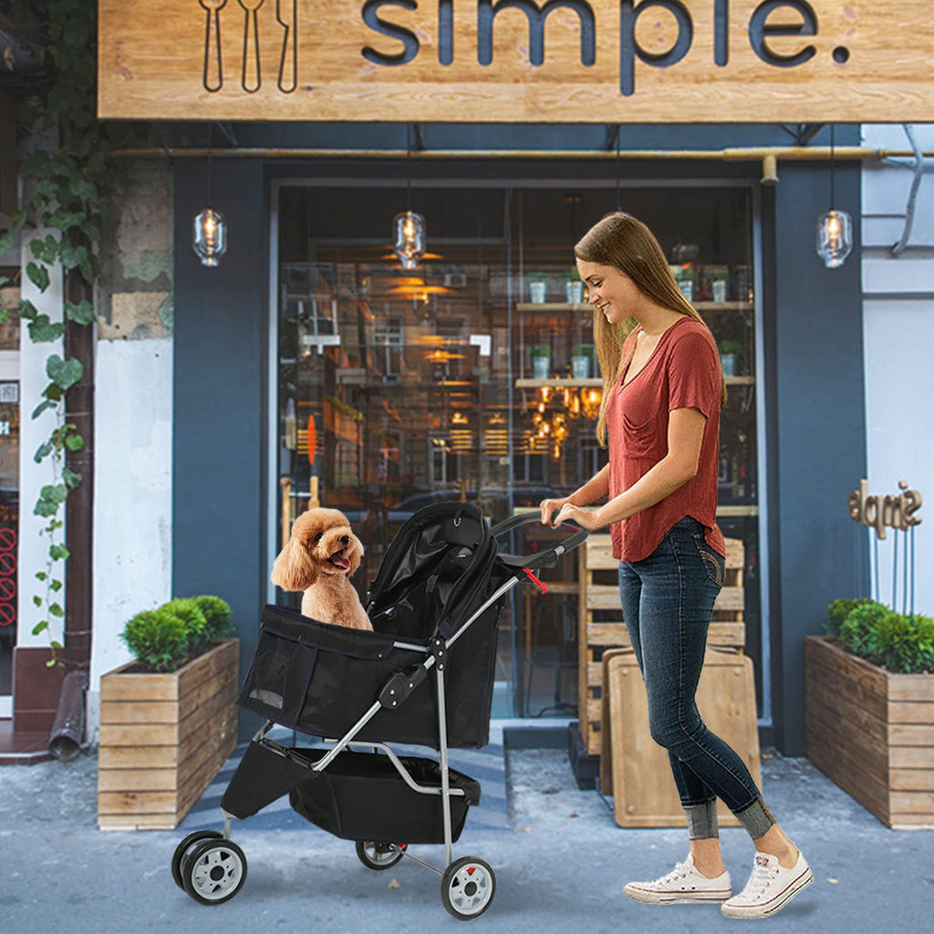 Paw Voyager Foldable Pet Stroller
