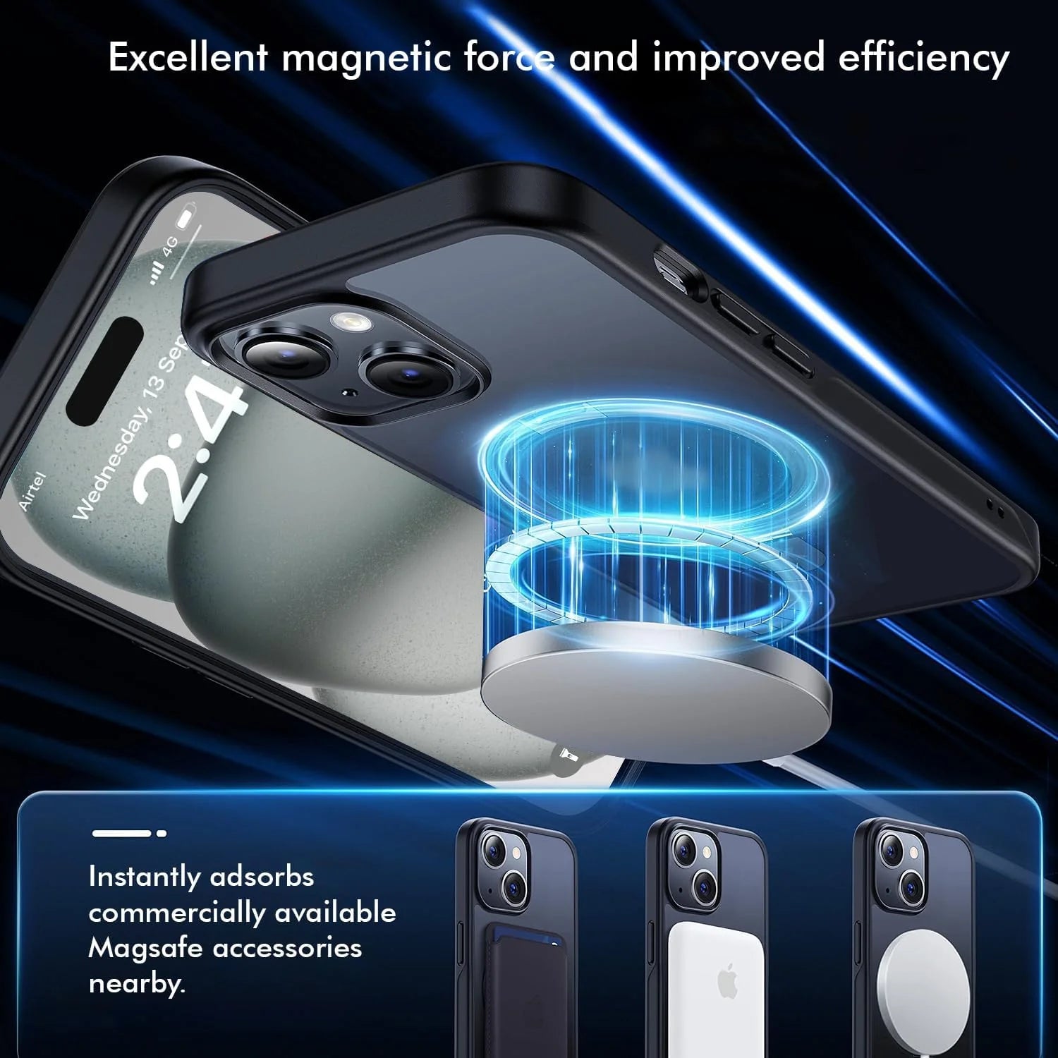 Mag Ring Armor - iPhone Mobile Case