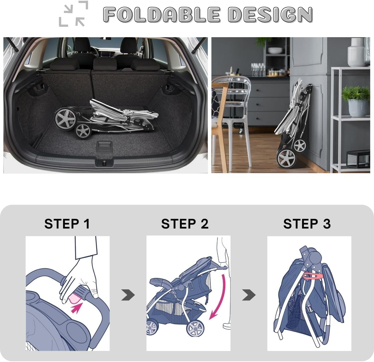 Flex Stroll Pet Stroller