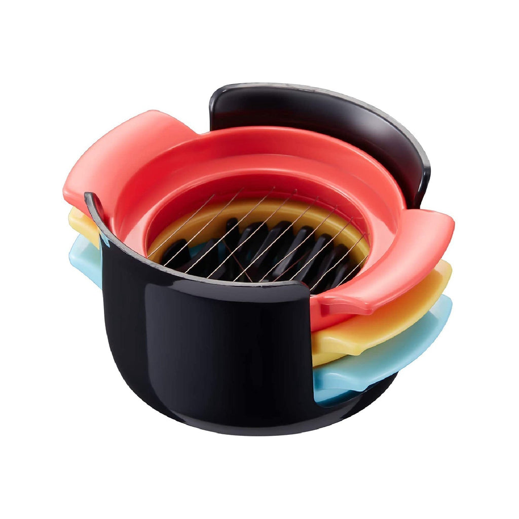 3-in-1 Stainless Steel Egg Cutter