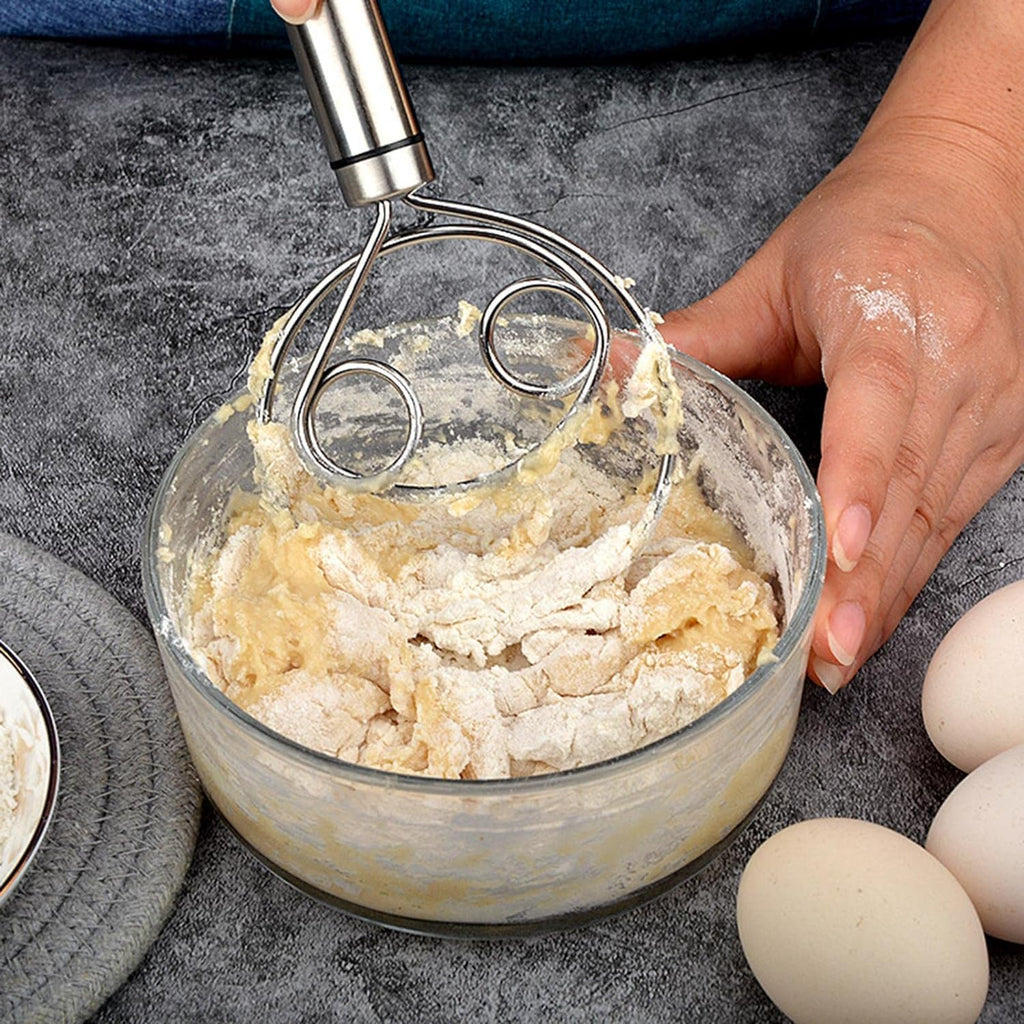 Stainless Steel Baking Dough Whisk