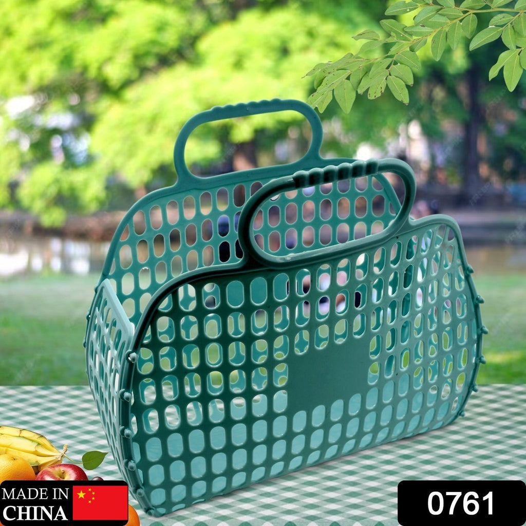 Foldable Smiley Grocery Bag