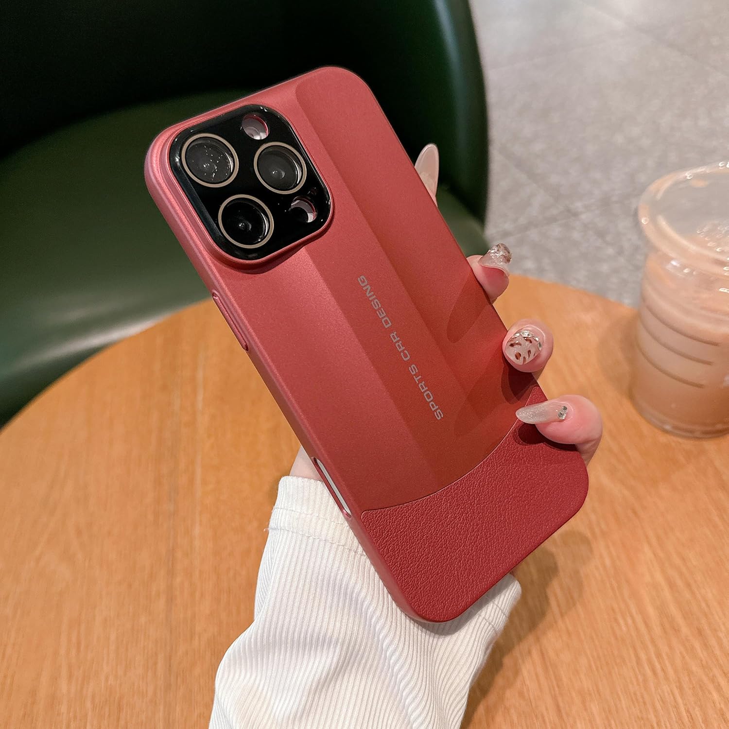 Desert Wolf Series - iPhone Mobile Case 'Oasis/Red/Black'