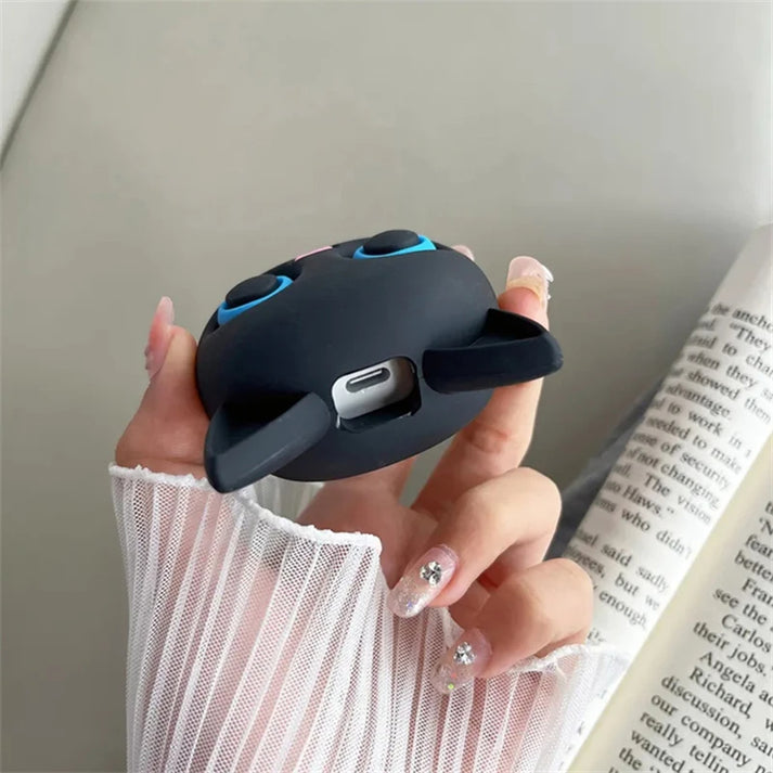 iPhone Charger Protector – Black Kitty