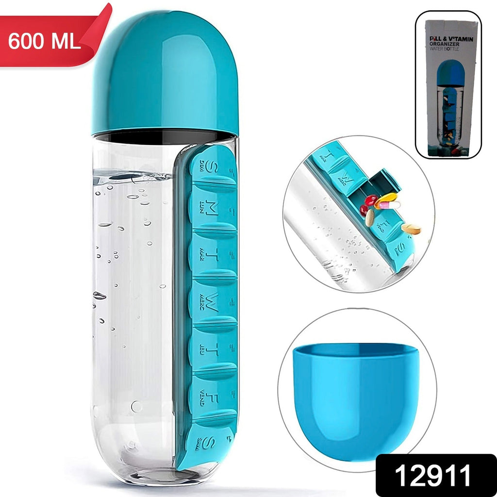 Multi-Use Travel Pill Bottle - 600ml
