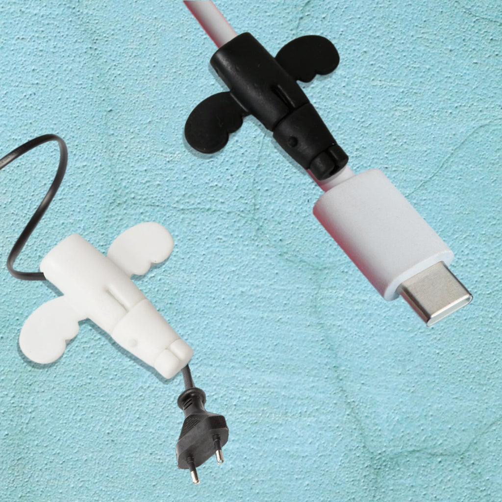 2-in-1 Silicone Cable Protector & Holder
