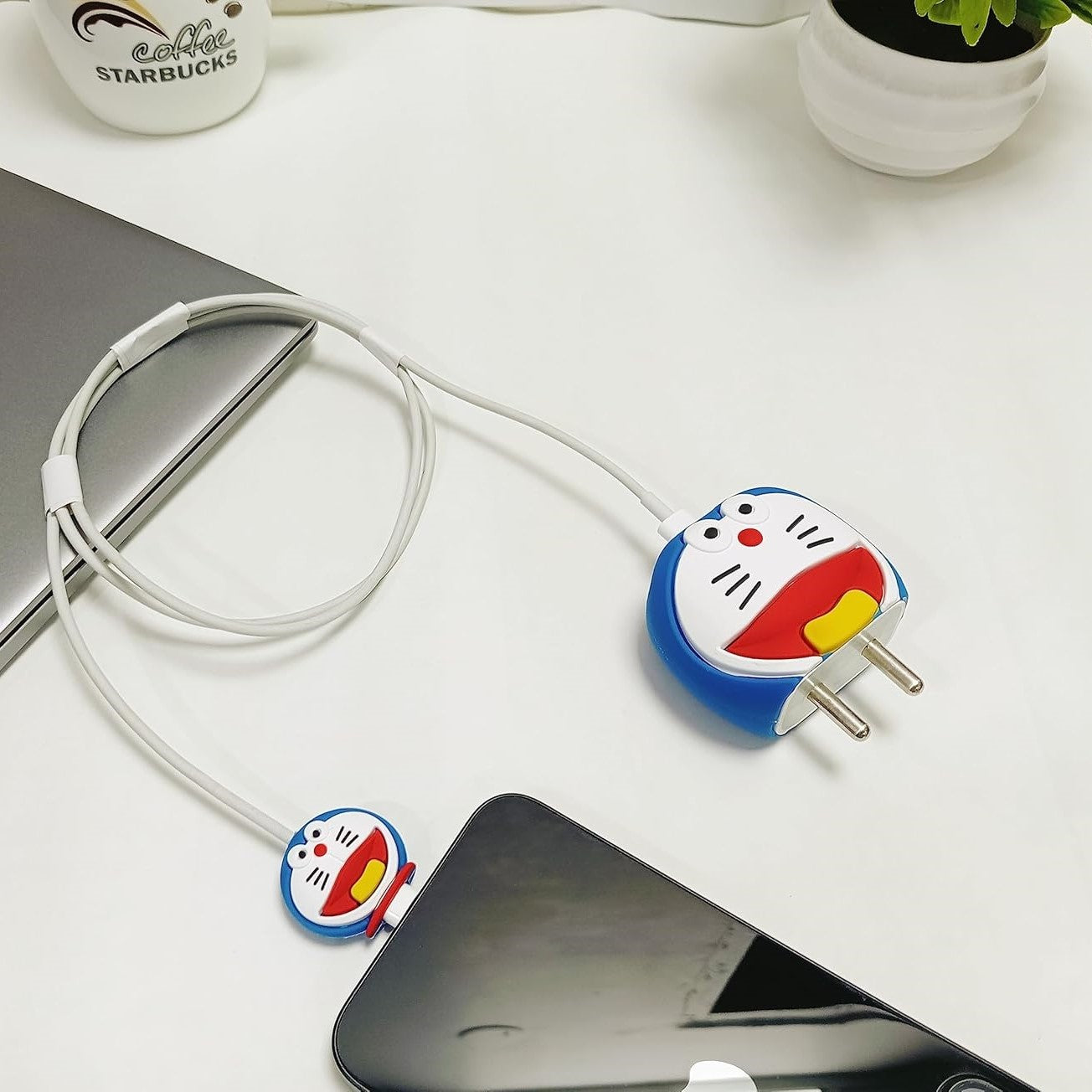 iPhone Charger Protector – Dora Robo Cat
