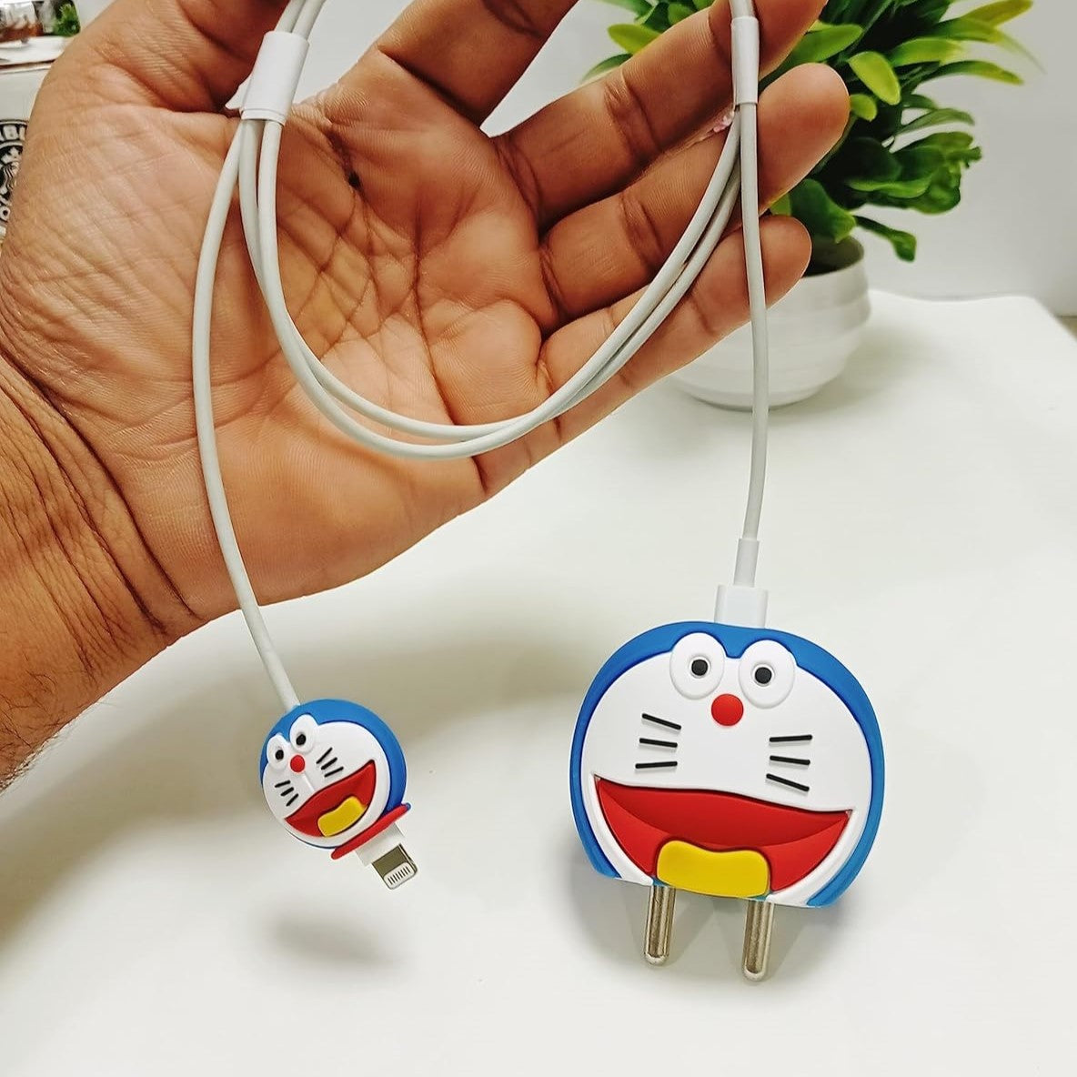 iPhone Charger Protector – Dora Robo Cat