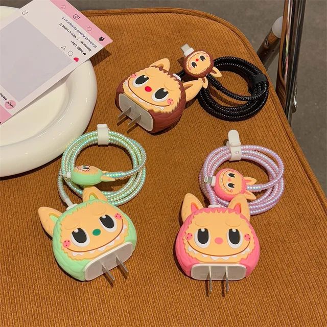 iPhone Charger Protector – Labubu