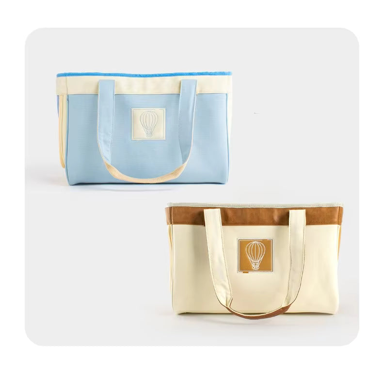 TailFour™ Clear Ease Collapsible Pet Tote - Blue