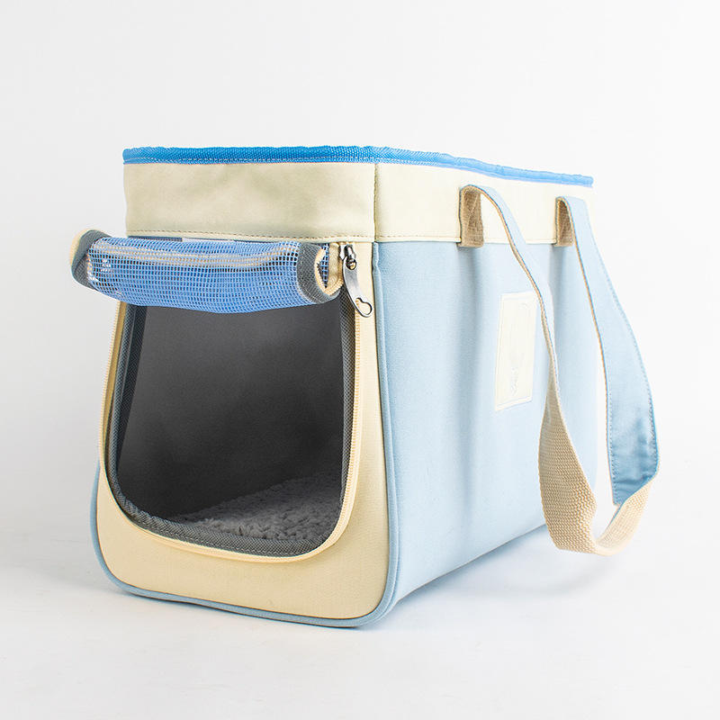TailFour™ Clear Ease Collapsible Pet Tote - Blue