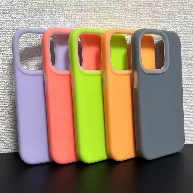 Color Snap Series - iPhone Mobile Case 'Green/Orange/Yellow'