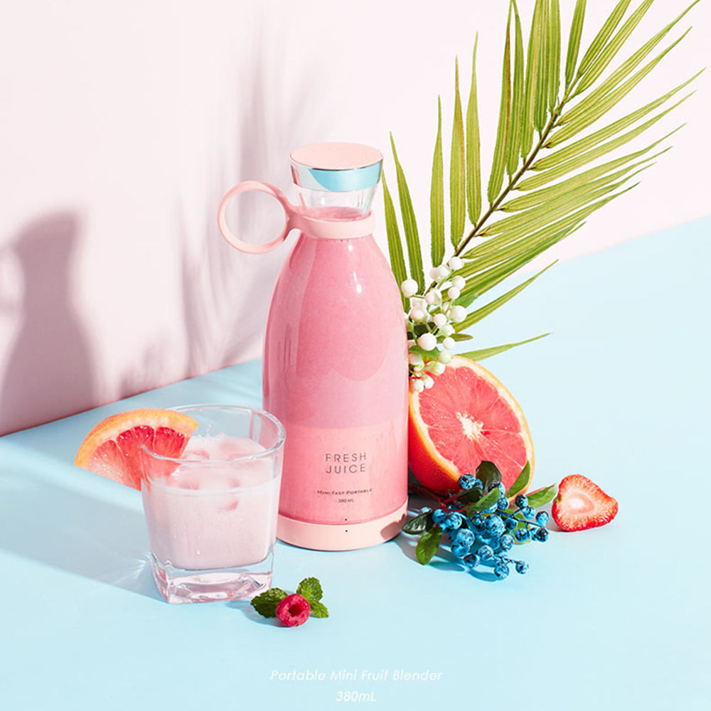 Portable Smoothie Blender 420ml - Multicolor