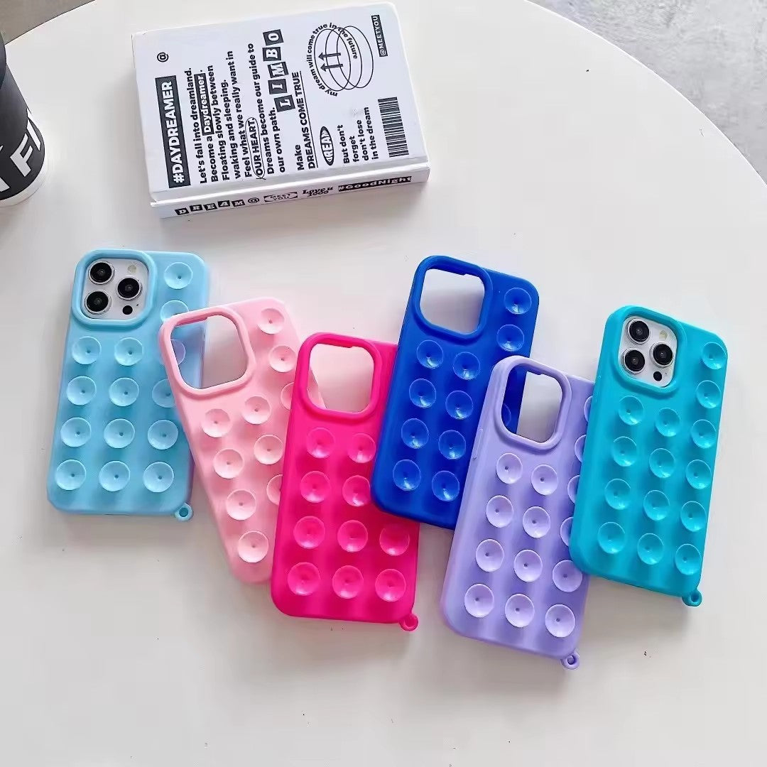 Bubblify – iPhone Mobile Cover 'Blue/Black/Pink'