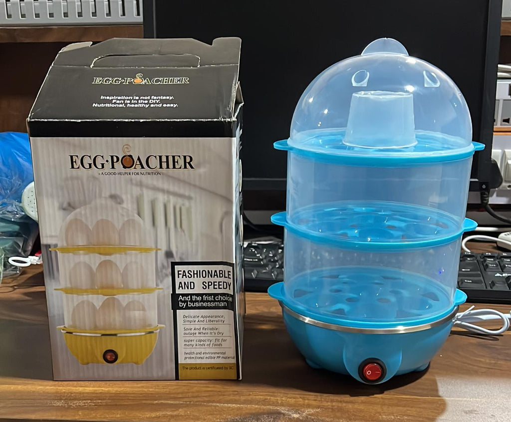 Egg Boiler & Poacher - 3 Layer