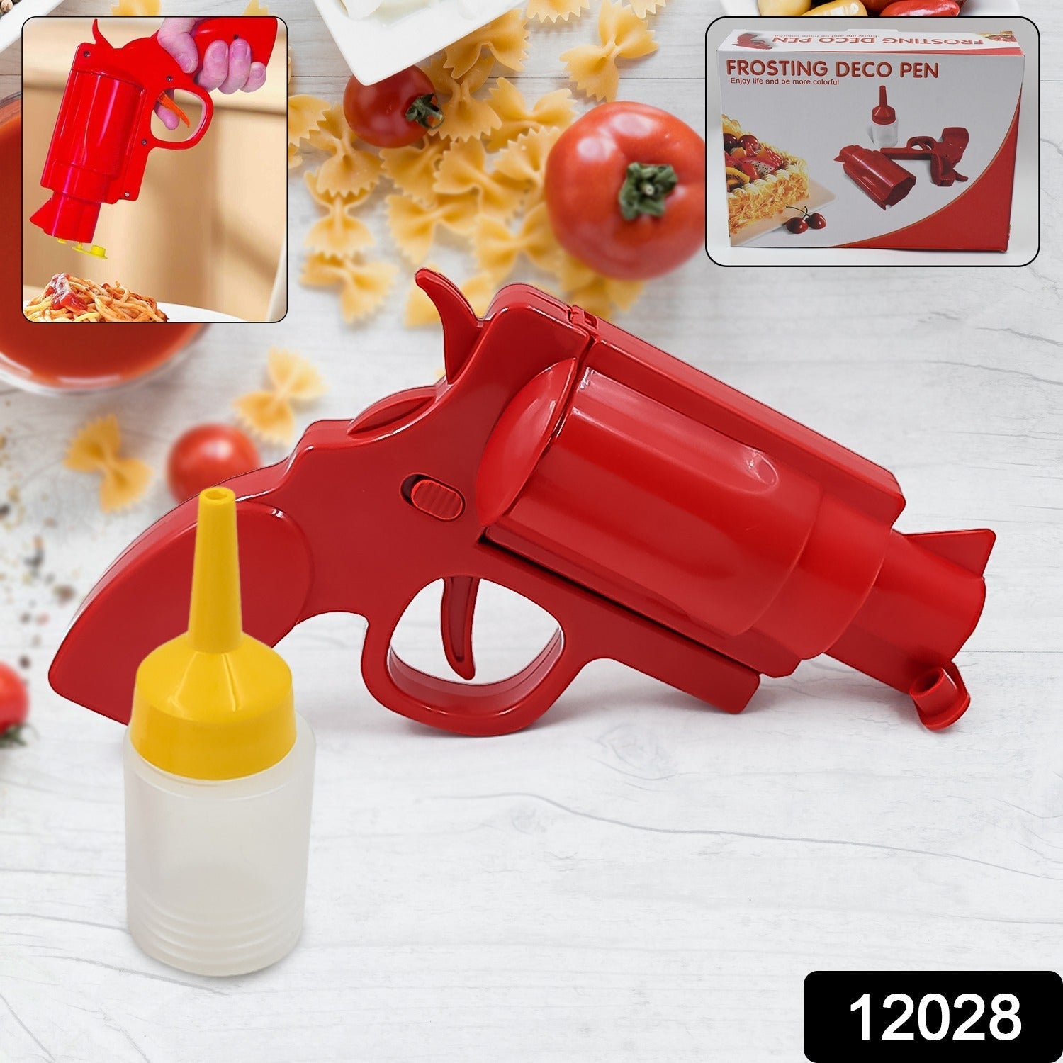 Ketchup and Mustard Dispenser Gun