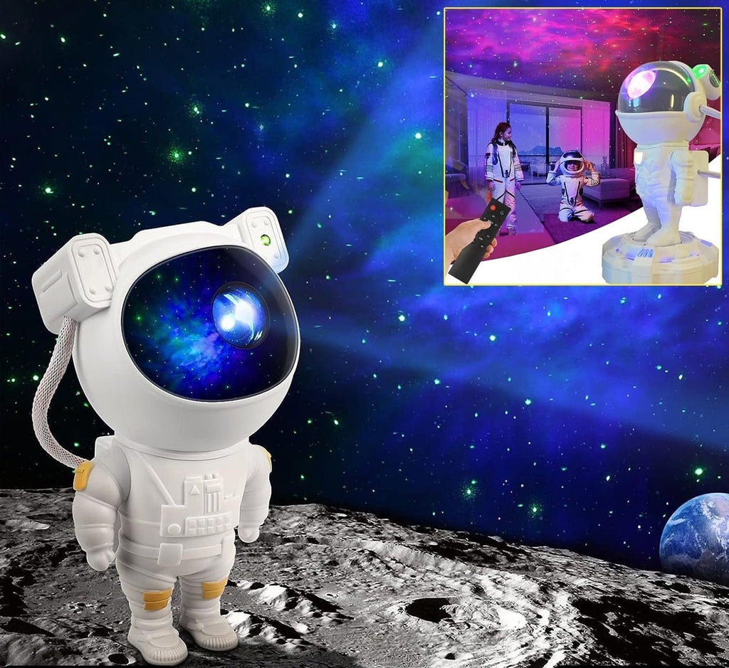 Astronaut galaxy projector, night lamp for kids and adults