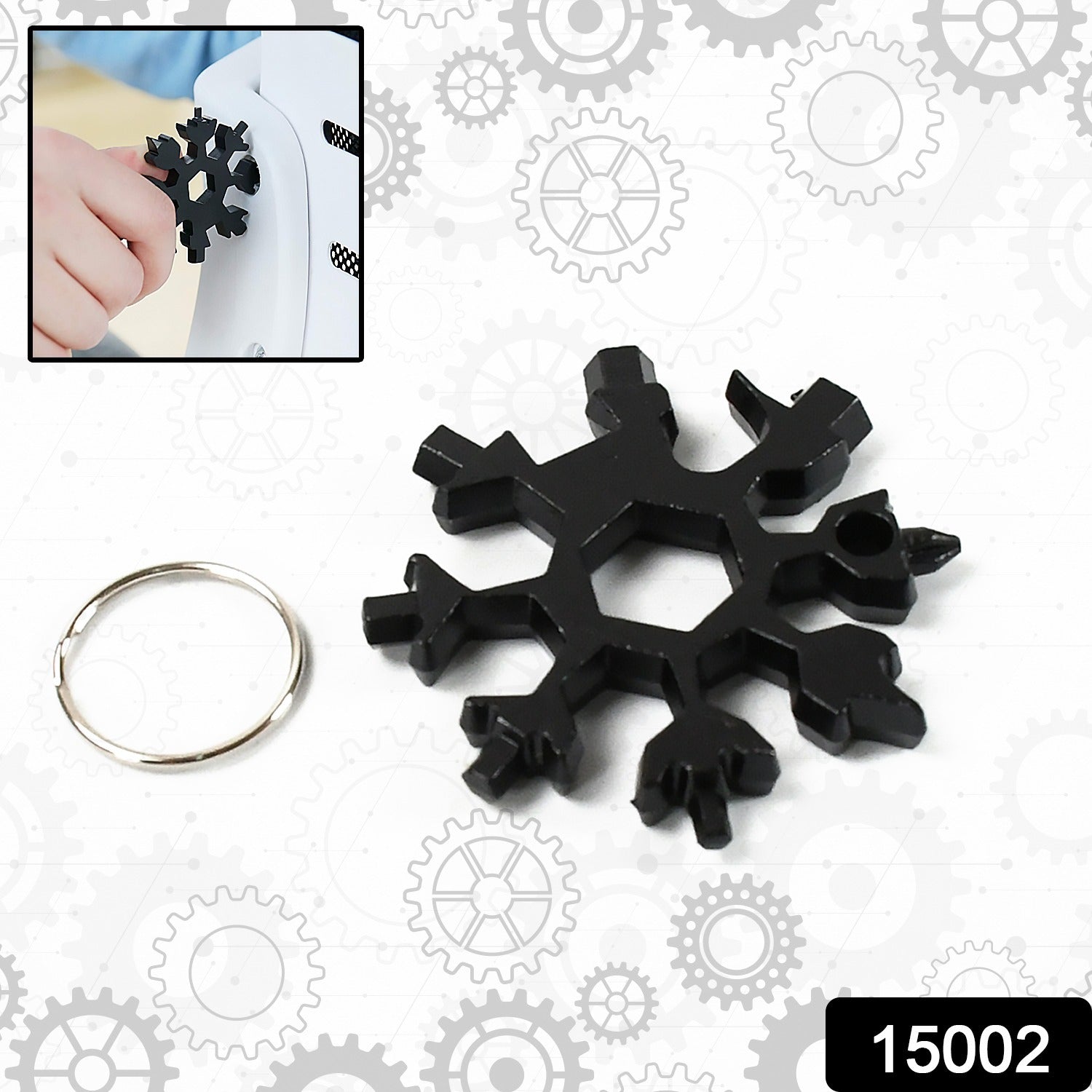 18-in-1 Snowflake Multi-Tool