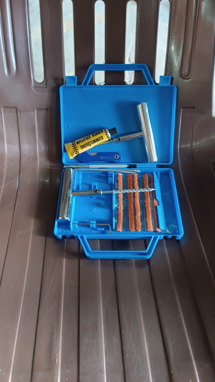 Portable Tire Repair Tool Kit - Set of 13