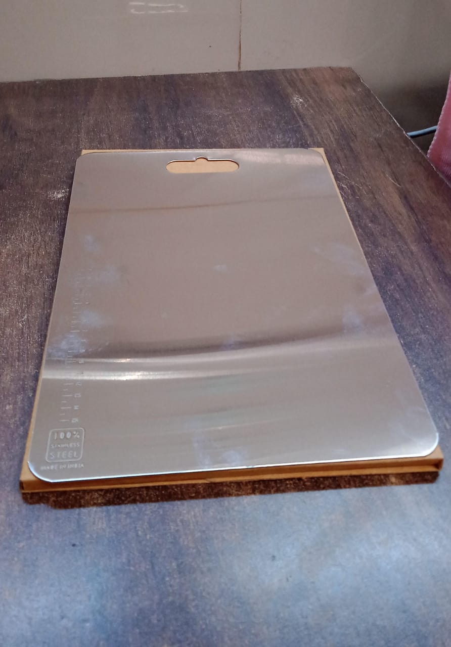 Stainless Steel Vegetable Fruit Chopping Board