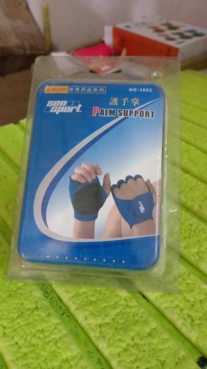 Half-Finger Palm Support Gloves