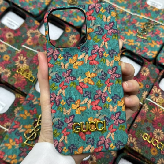 Gucci Luxe Floral Print iPhone Mobile Case