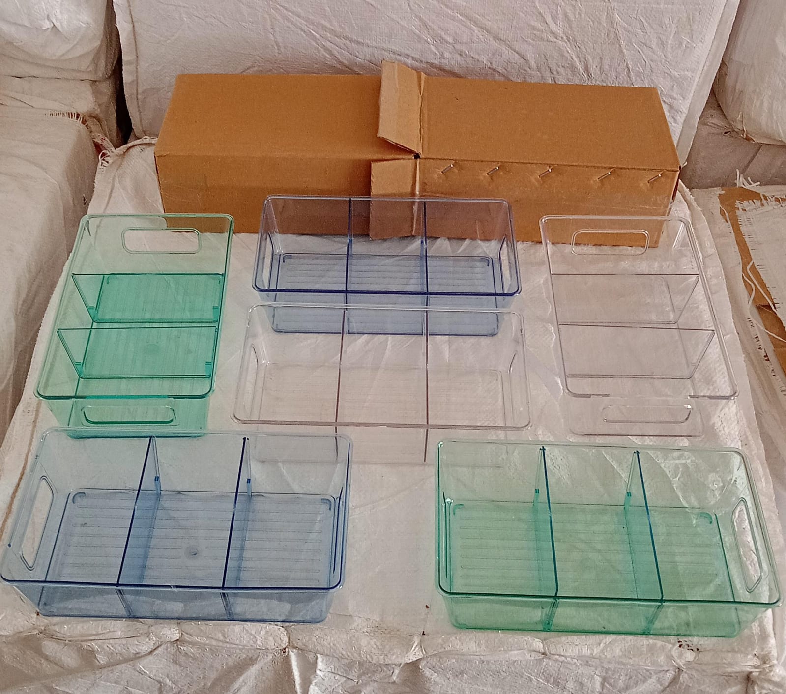 Stackable Fridge Organizers - Set of 2