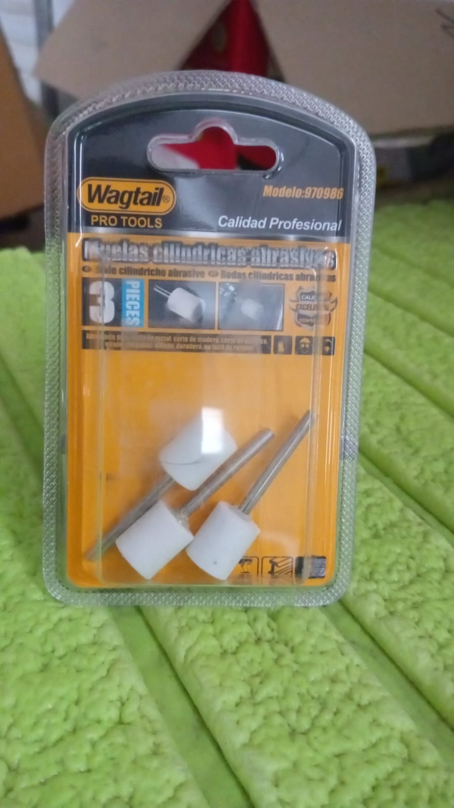 Felt Polishing Wheels - Set of 3