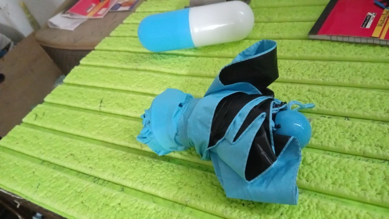 5-Fold Manual Umbrella with Case