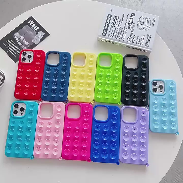 Bubblify – iPhone Mobile Cover 'Blue/Black/Pink'