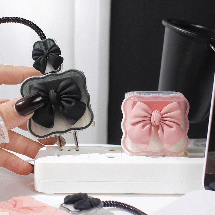 iPhone Charger Protector – Bella Bow 'Pink'